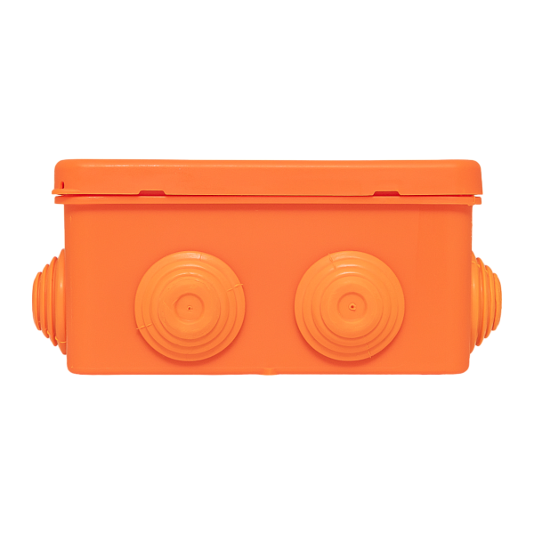 Коробка огнестойкая E45 100x100x50мм с клеммниками 4 полюса 0,5-6мм2 IP55 HF EKF