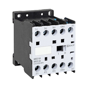 Миниконтактор МКЭ 6А 230В 1NO EKF PROxima