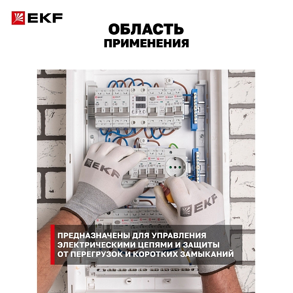 Автоматический выключатель ВА 47-100 1P 100А (C) 10kA PROXIMA EKF