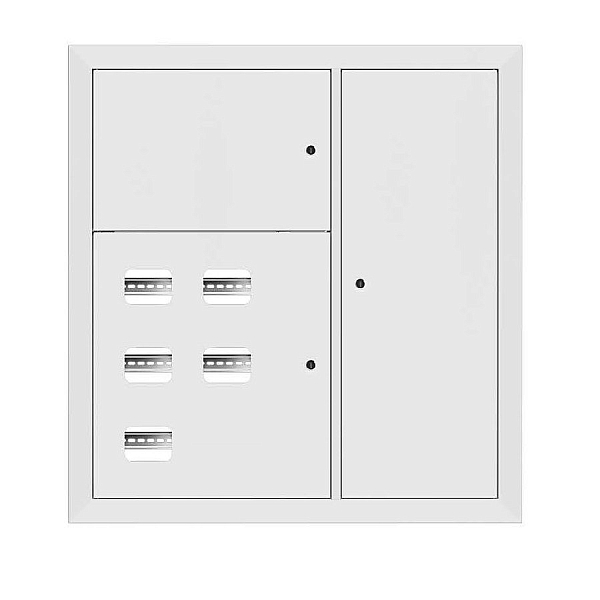 Щит этажный 5 кв. RAL9003 (1000x950x150) EKF Basic