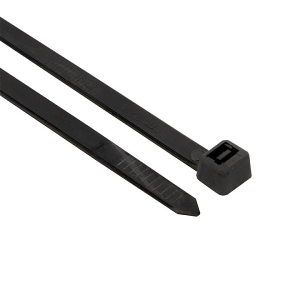 Хомут нейлоновый черный (3,6x250) (100шт.) EKF Basic