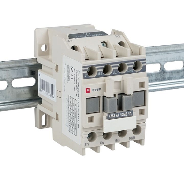 Контактор КМЭ-1 9А 1NO 230В AC EKF