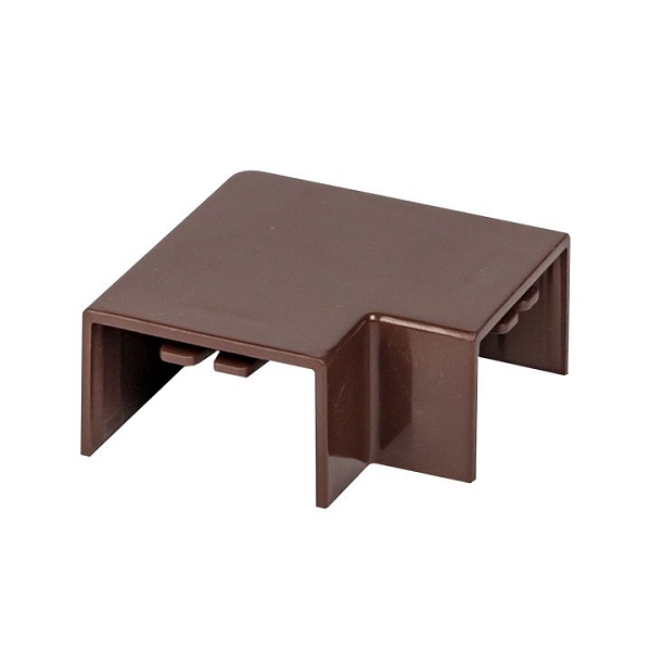 Поворот 90 гр. (25x16) (4 шт) темное дерево EKF-Plast 