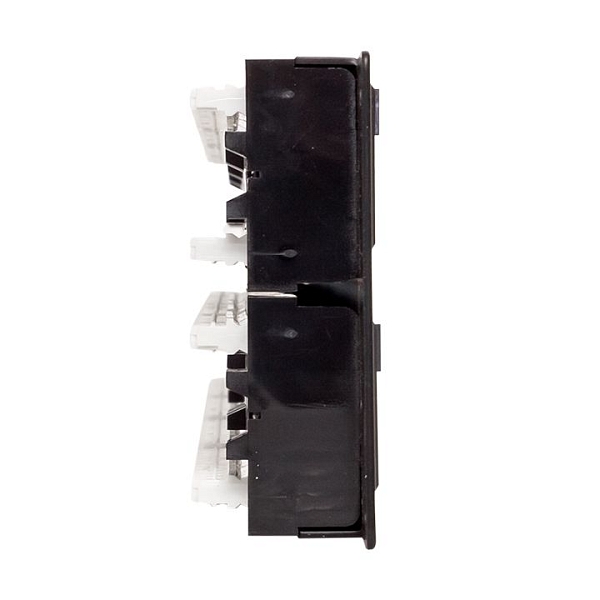 Патч-панель TERACOM CS 19'' Cat.6A 1U полный экран STP 24 порта RJ-45 Dual IDC с органайзером