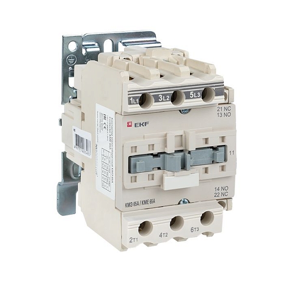 Контактор КМЭ-3 65А 1NO+1NC 110В AC EKF