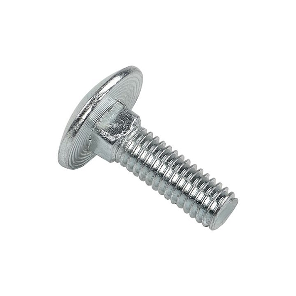 Винт с гладкой головкой и квадратным подголовником М6x20 DIN 603 INOX EKF