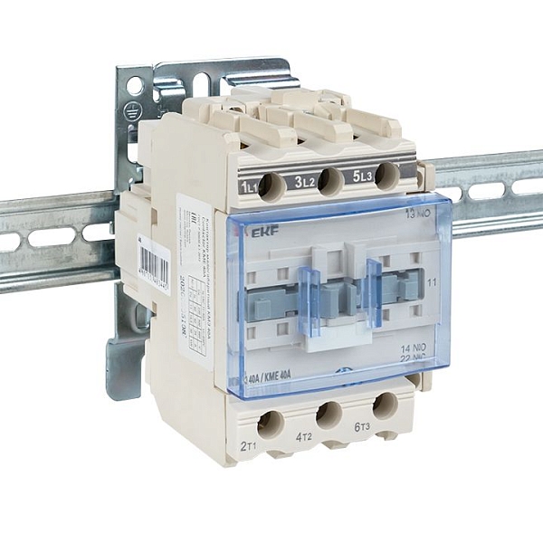 Контактор КМЭ-3 40А 1NO+1NC 400В AC EKF