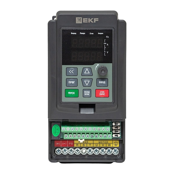 Преобразователь частоты 1,5/2,2кВт 1x230В VECTOR-100 EKF PROxima