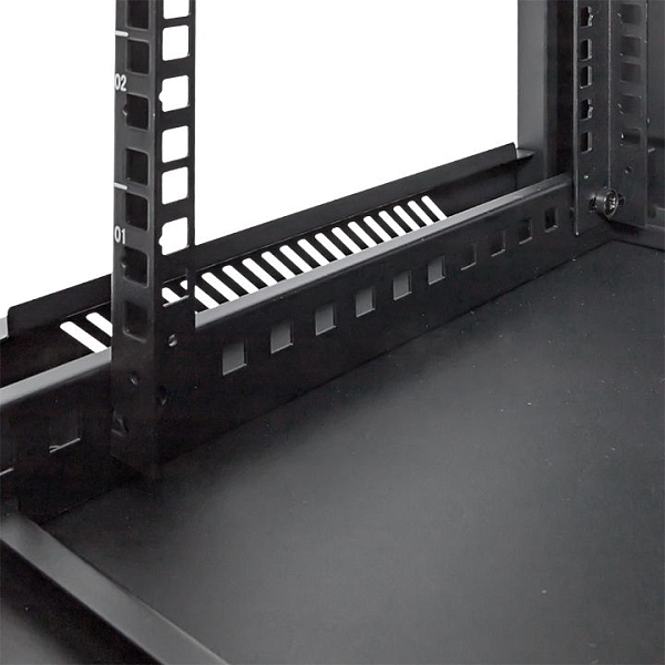 Шкаф настенный 19" TERACOM PRO 12U 600x450 мм дверь стеклянная с замком-ручкой чёрный