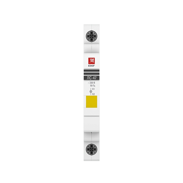Лампа сигнальная ЛС-47 (желтая) EKF PROxima
