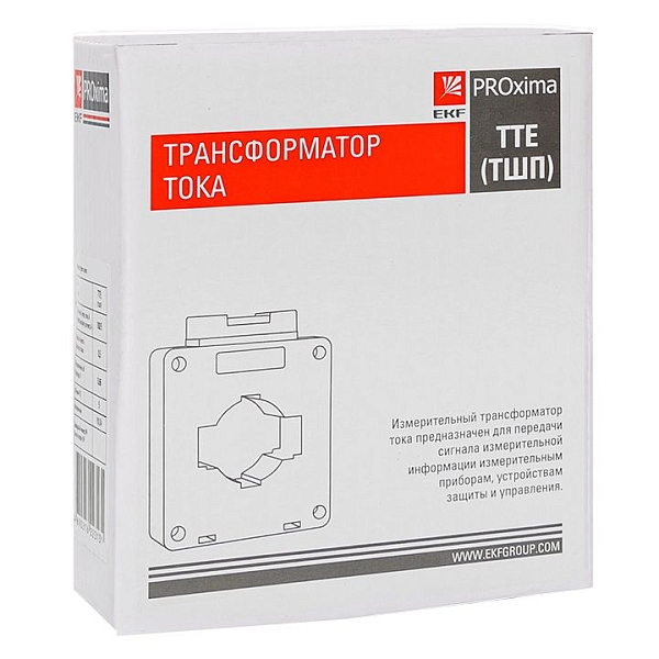 Трансформатор тока ТТЕ-60-400/5А класс точности 0,5 EKF PROxima