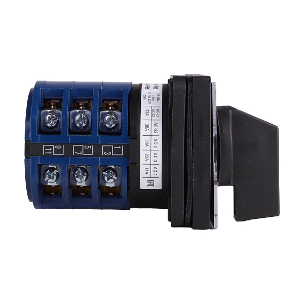 Переключатель кулачковый ПК-1-53 32А 3P «1-2» IP65 EKF