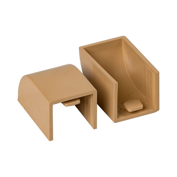 Заглушка (16x16) (4 шт) светлое дерево EKF-Plast 