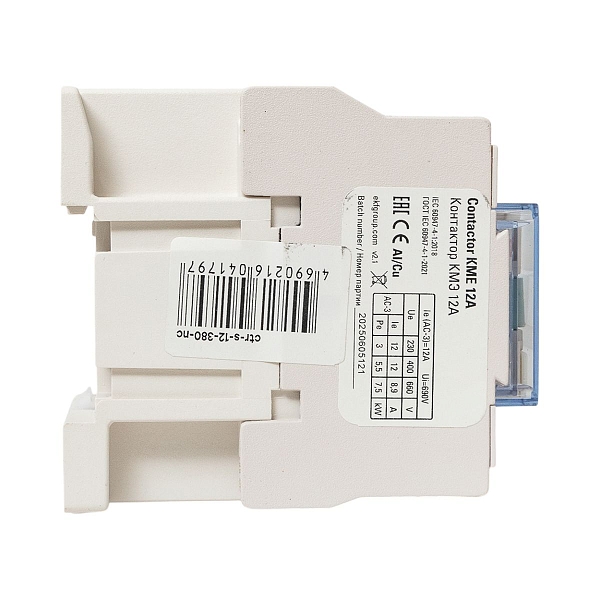 Контактор КМЭ-1 12А 1NC 400В AC EKF