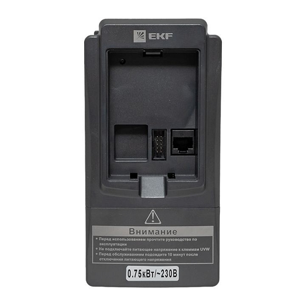 Преобразователь частоты 0,75/1,5кВт 1x230В VECTOR-100 EKF PROxima
