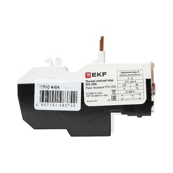 Реле тепловое РТЭ-1310 4-6А EKF