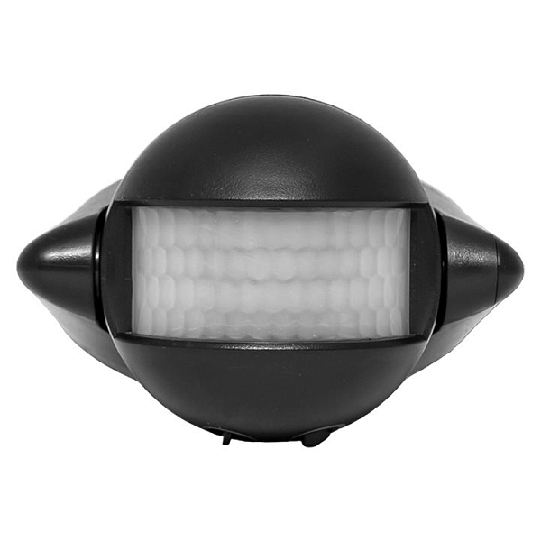 ИК датчик движения наст. 1200Вт 180гр. до 12м IP44 MS-39b черный EKF PROxima