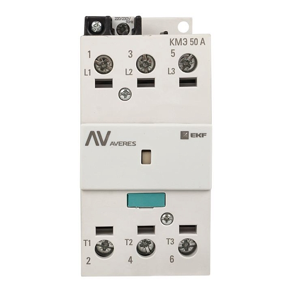 Контактор КМЭ 50А 400В АС EKF AVERES
