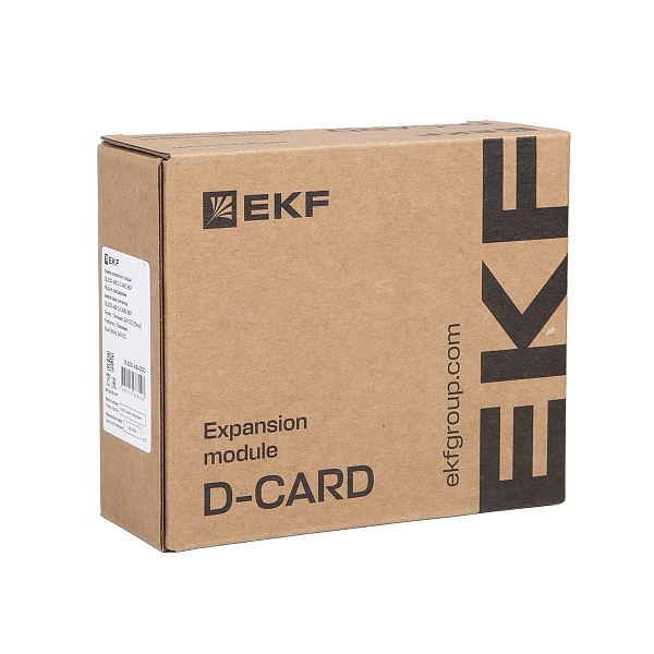 Модуль расширения аналоговых сигналов GL200-AI8 D-CARD EKF