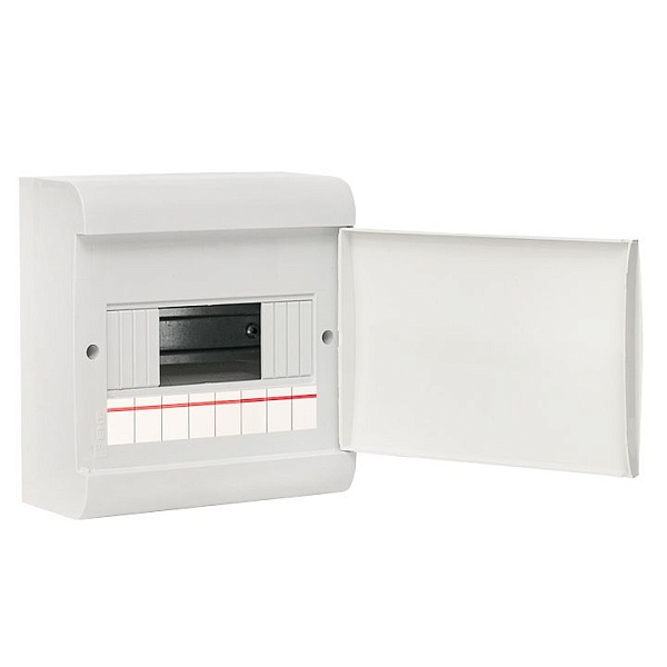 Щит распределительный ЩРН-П-8 "SlimBox" белая дверца IP41 EKF 
