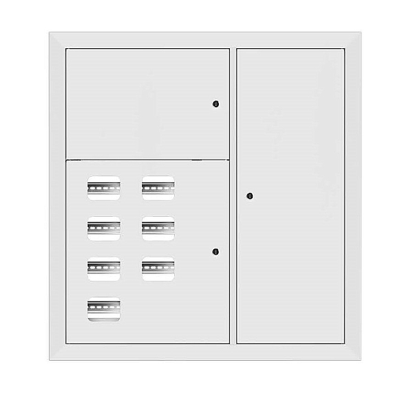 Щит этажный 7 кв. RAL9003 (1000x950x150) EKF Basic
