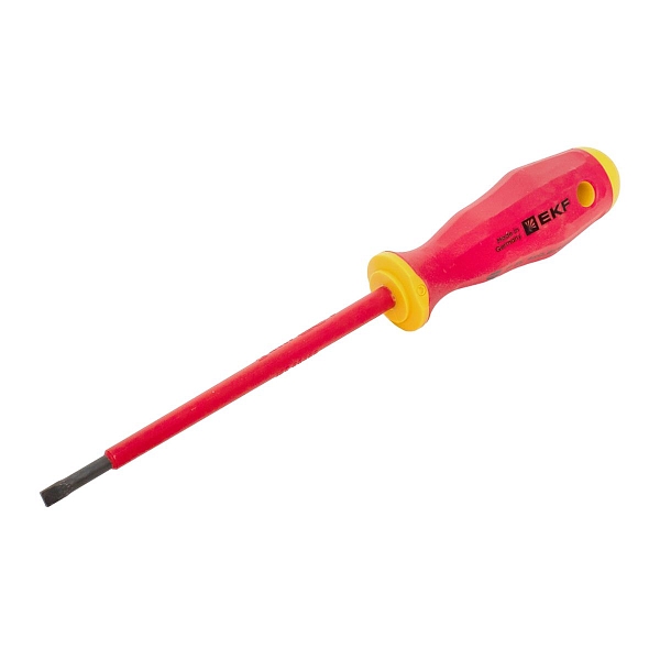 Отвертка Professional SL4x0.8 мм VDE 1000В EKF