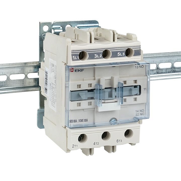Контактор КМЭ-3 80А 1NO+1NC 36В AC EKF
