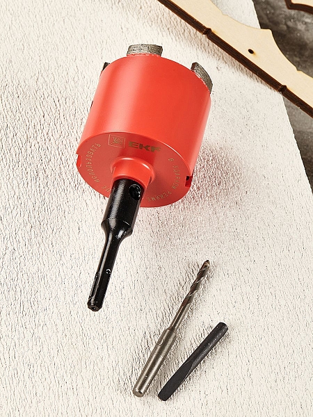 Коронка алмазная DCH-82 Laser M16 SDS-Plus EKF Expert