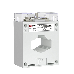 Трансформатор тока ТТЕ-30-100/5А mini класс точности 0,5 EKF PROxima