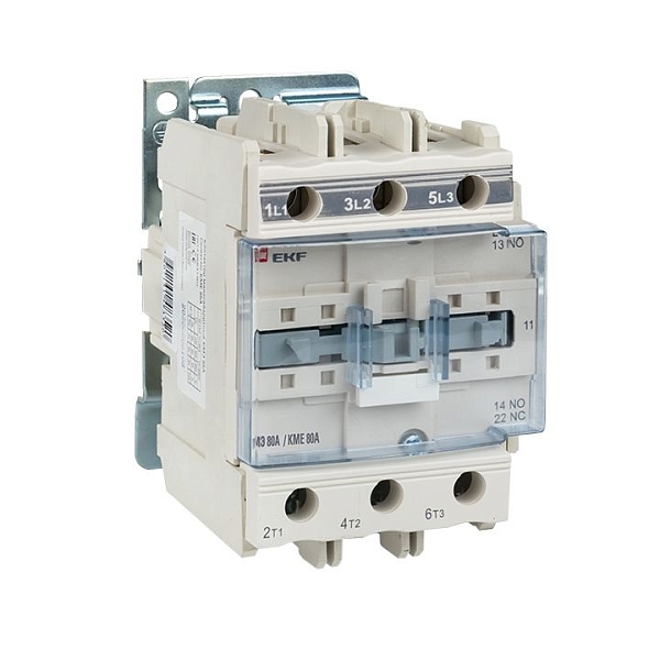 Контактор КМЭ-3 80А 1NO+1NC 36В AC EKF