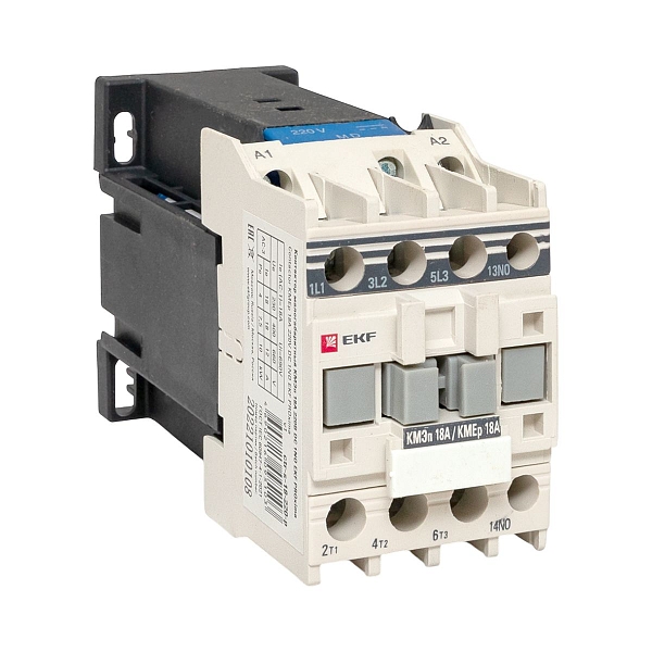 Контактор КМЭп-2 18А 1NO 220В DC EKF