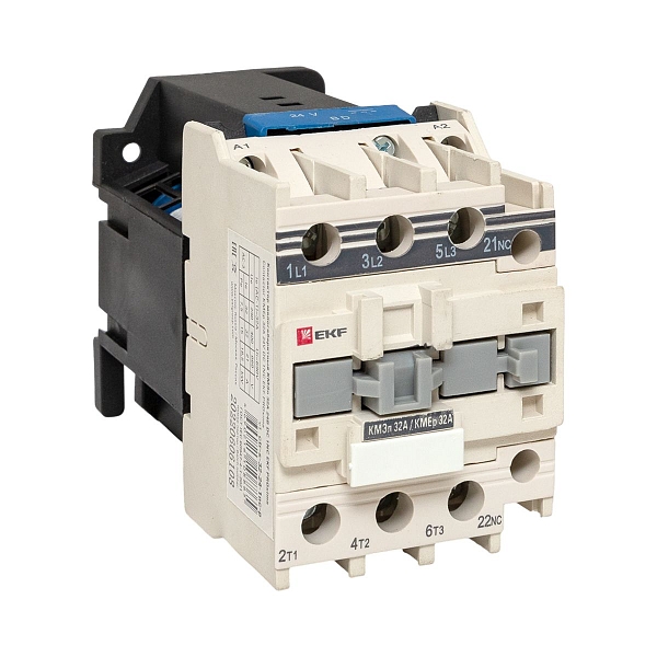 Контактор КМЭп-4 32А 1NC 24В DC EKF