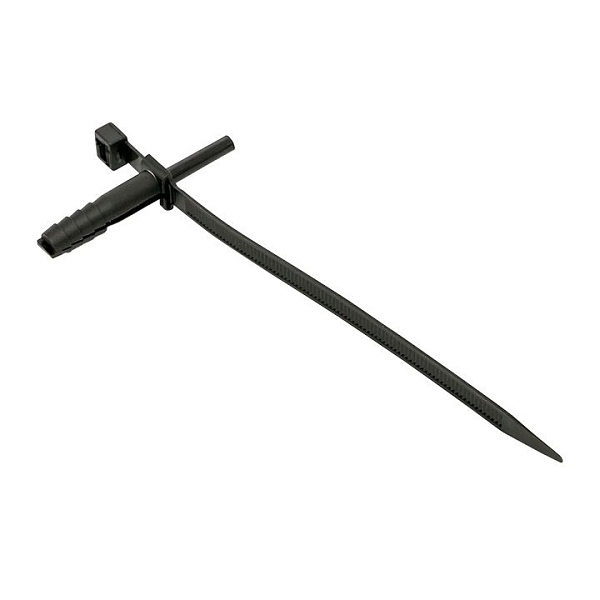 Хомут дюбельный черный (7x150) (50шт.) EKF PROxima