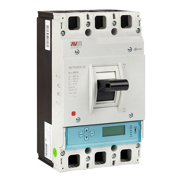 Выключатель автоматический в литом корпусе AV-POWER-3/3 400А 100кА ETU6.0 EKF