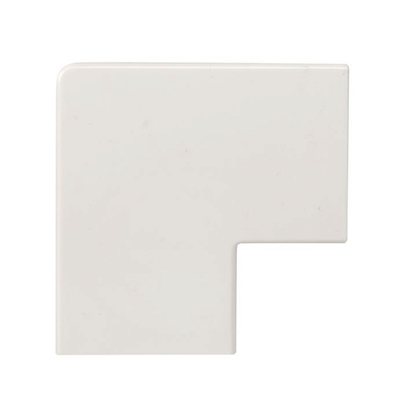 Поворот 90 гр. (25x25) (4 шт) белый EKF-Plast 