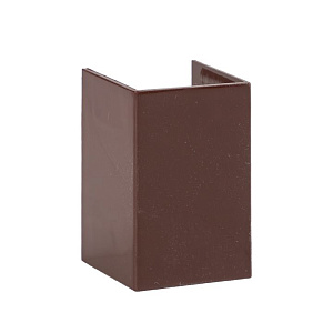Соединитель (25x25) (4 шт) темное дерево EKF-Plast 