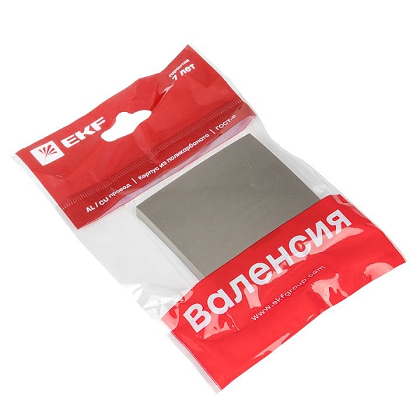 Валенсия лицевая панель выключателя 1-кл. с индикатором 10А кашемир EKF
