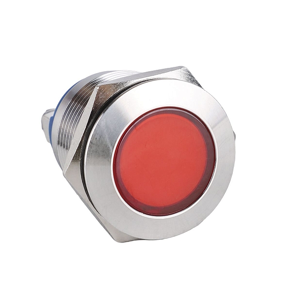 Лампа красная сигнальная S-Pro67 19 мм 24В EKF PROxima