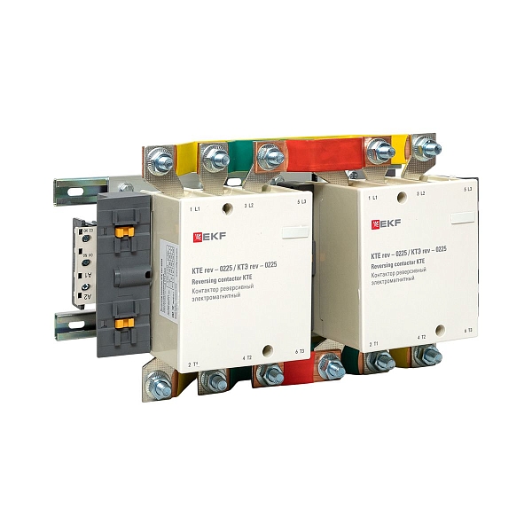 Контактор реверсивный КТЭ-1 225А 2NO 400В AC EKF