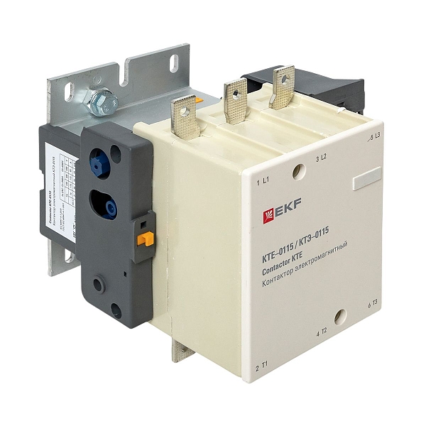 Контактор КТЭ-1 115А 1NO 230В AC EKF