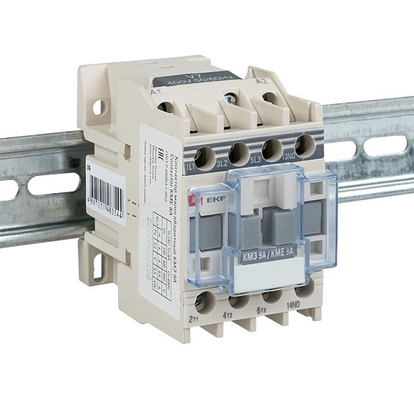 Контактор КМЭ-1 9А 1NO 400В AC EKF