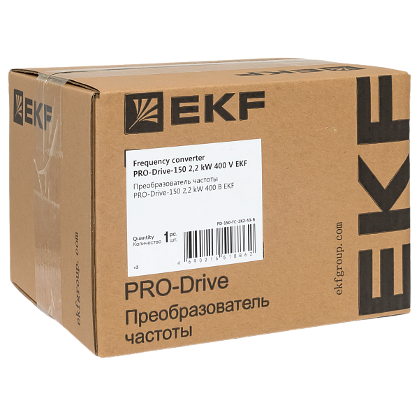 Преобразователь частоты PRO-Drive PD-150-FC-0K7-21-B EKF
