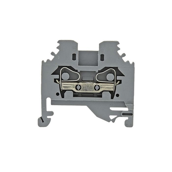 Колодка клеммная пружинная JXB-S-2.5 24А серая EKF PROxima