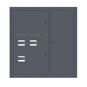 Щит этажный 3 кв. RAL7016 (1000x950x150) EKF PROxima