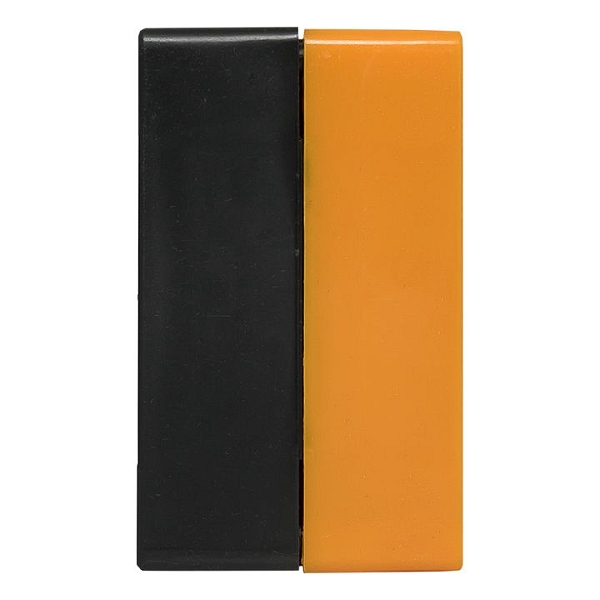 Корпус КП102 пластиковый 2 кнопки желтый EKF PROxima