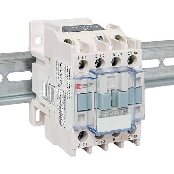 Контактор КМЭ-1 12А 1NC 24В AC EKF