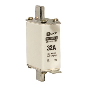 Плавкая вставка ППН-33 100/ 32А габарит 00С EKF 