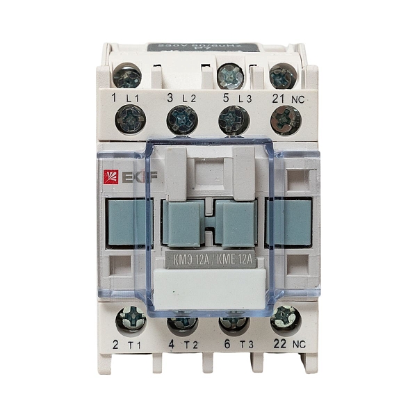 Контактор КМЭ-1 12А 1NC 230В AC EKF
