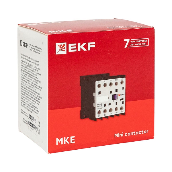 Миниконтактор МКЭ 16А 400В 1NO EKF PROxima