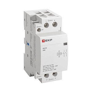 Контактор модульный КМ 50А 2NO 230В АС (2 мод.) PROXIMA EKF